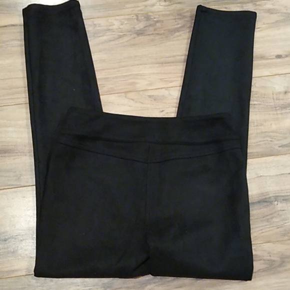 Mode de Vie, S lined pull on suede like pant. - Picture 2 of 6